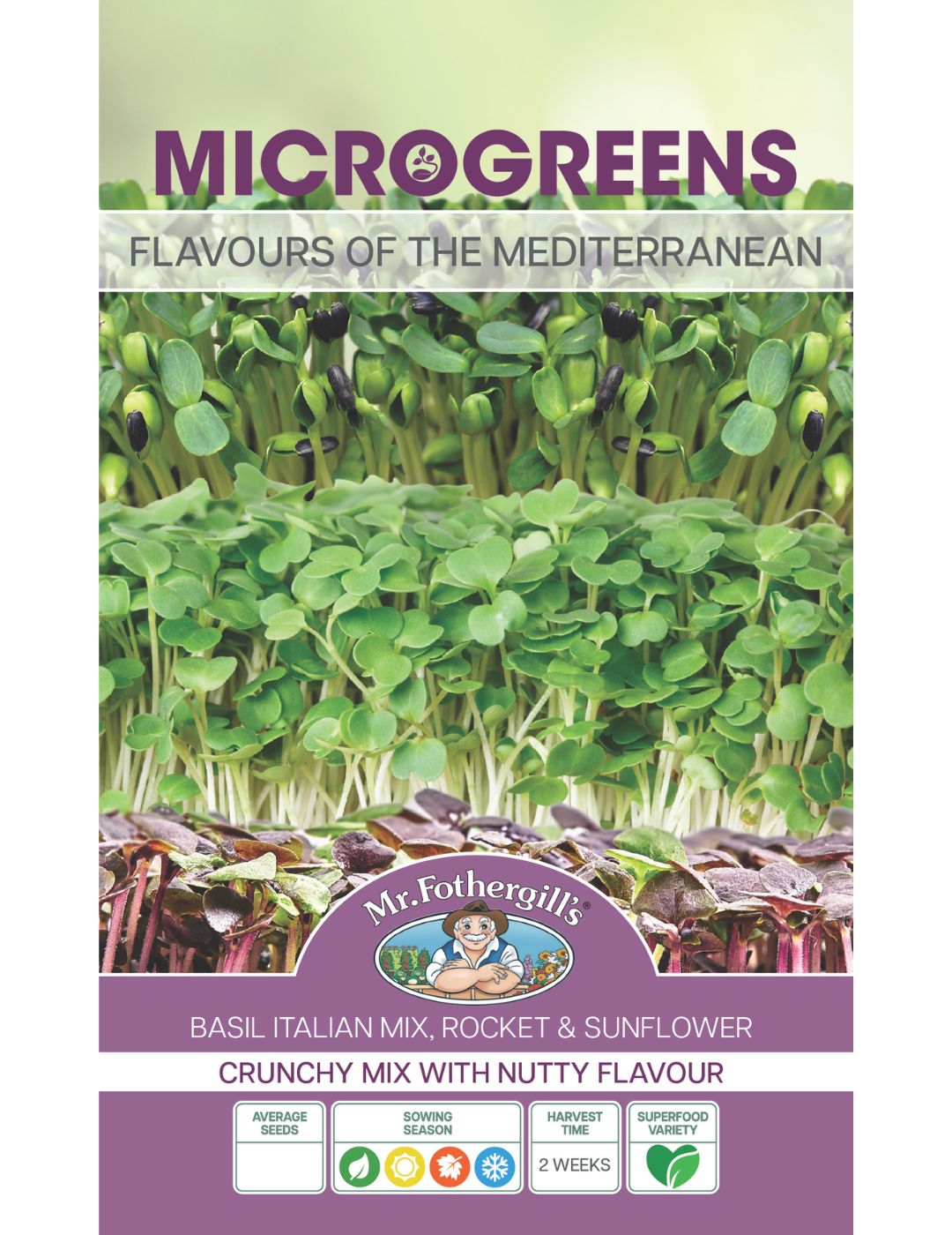 Microgreens Flavours of the Mediterranean
