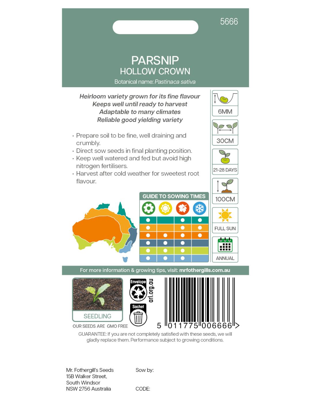 Parsnip Hollow Crown