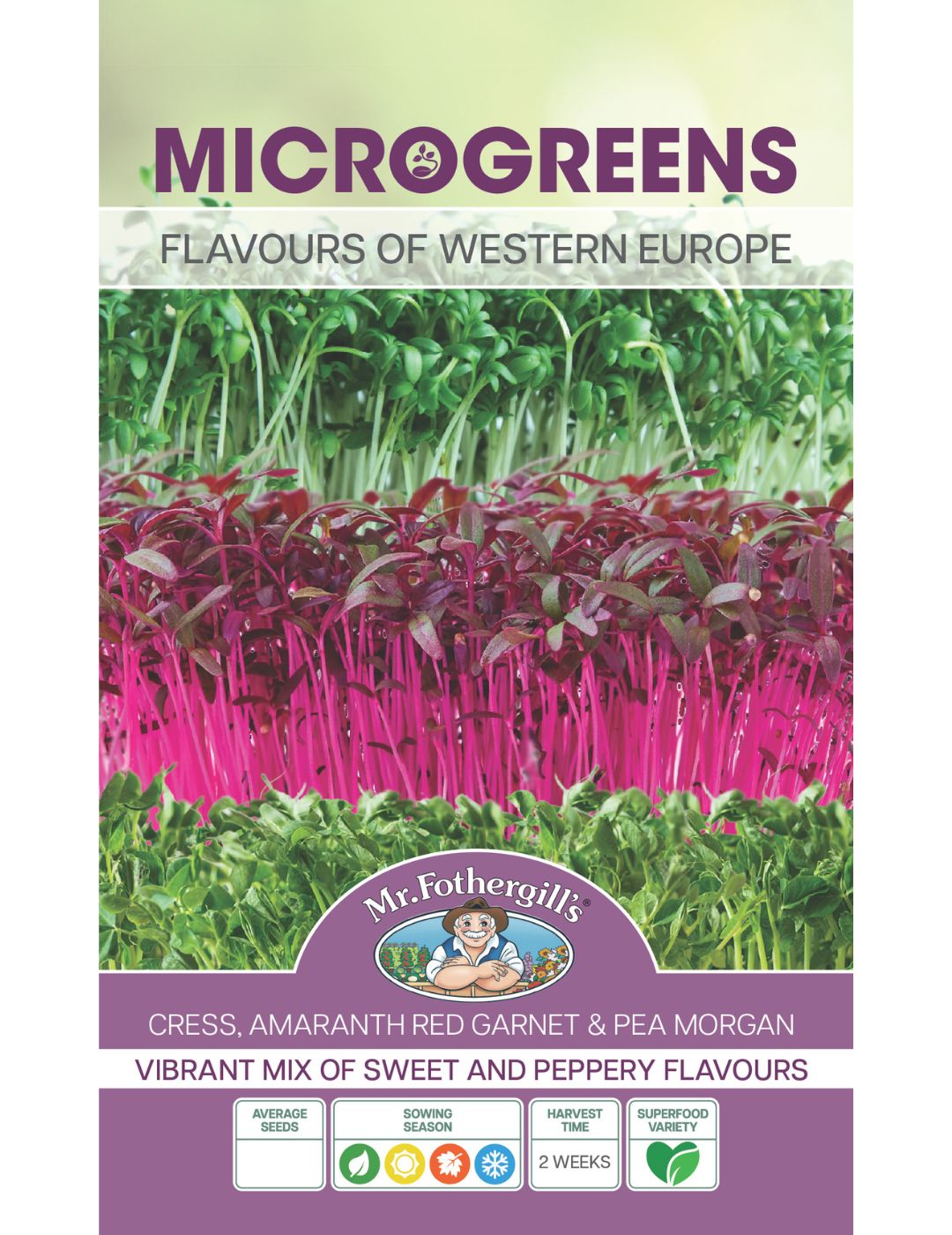 Microgreens Flavours of Western Europe