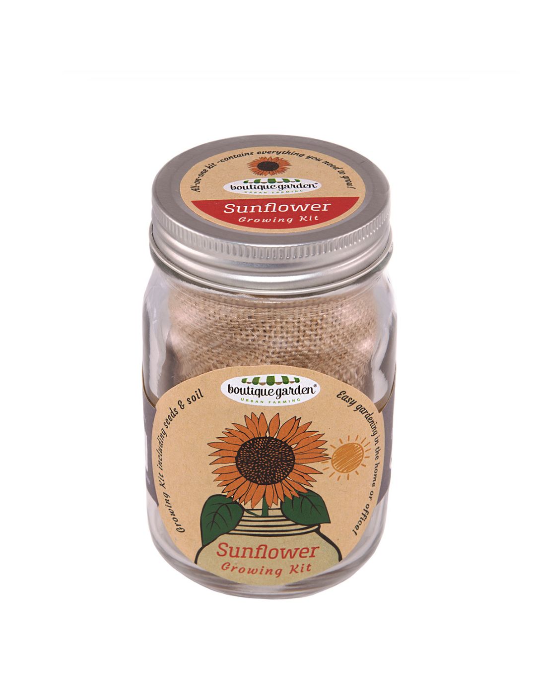 Mason Jar Grow Kits - Sunflower