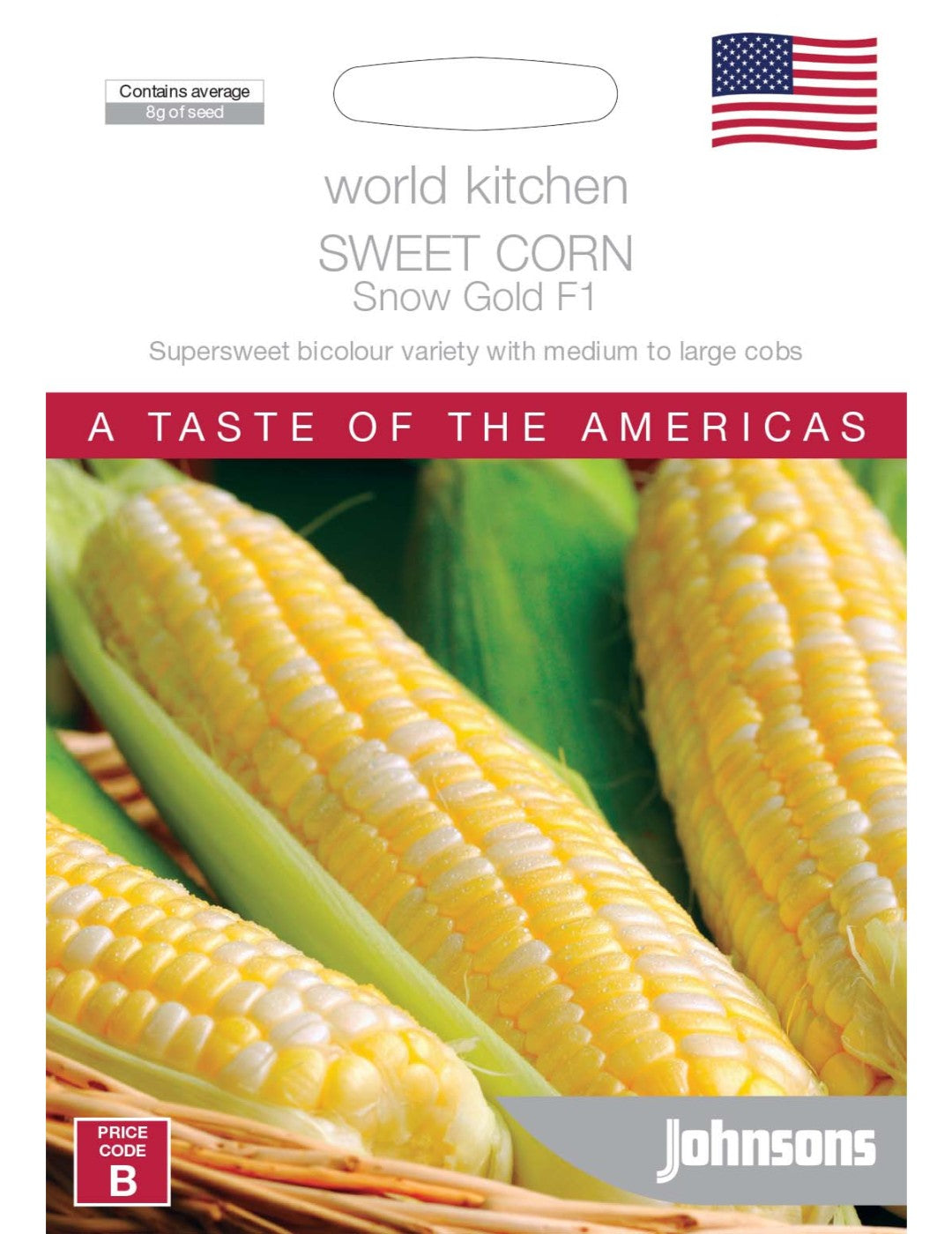 Sweet Corn Snow Gold F1