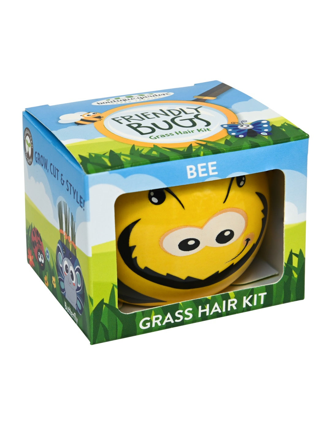 Grass Hair Kit - Friendly Bugs (Bee)