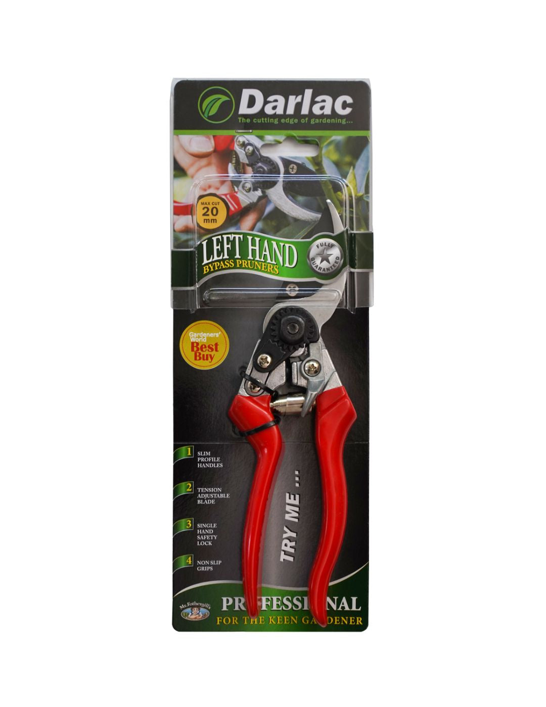 Darlac Professional Left Hand Bypass Pruner Secateurs