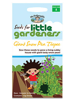 Little Gardeners - Snow Pea Teepee
