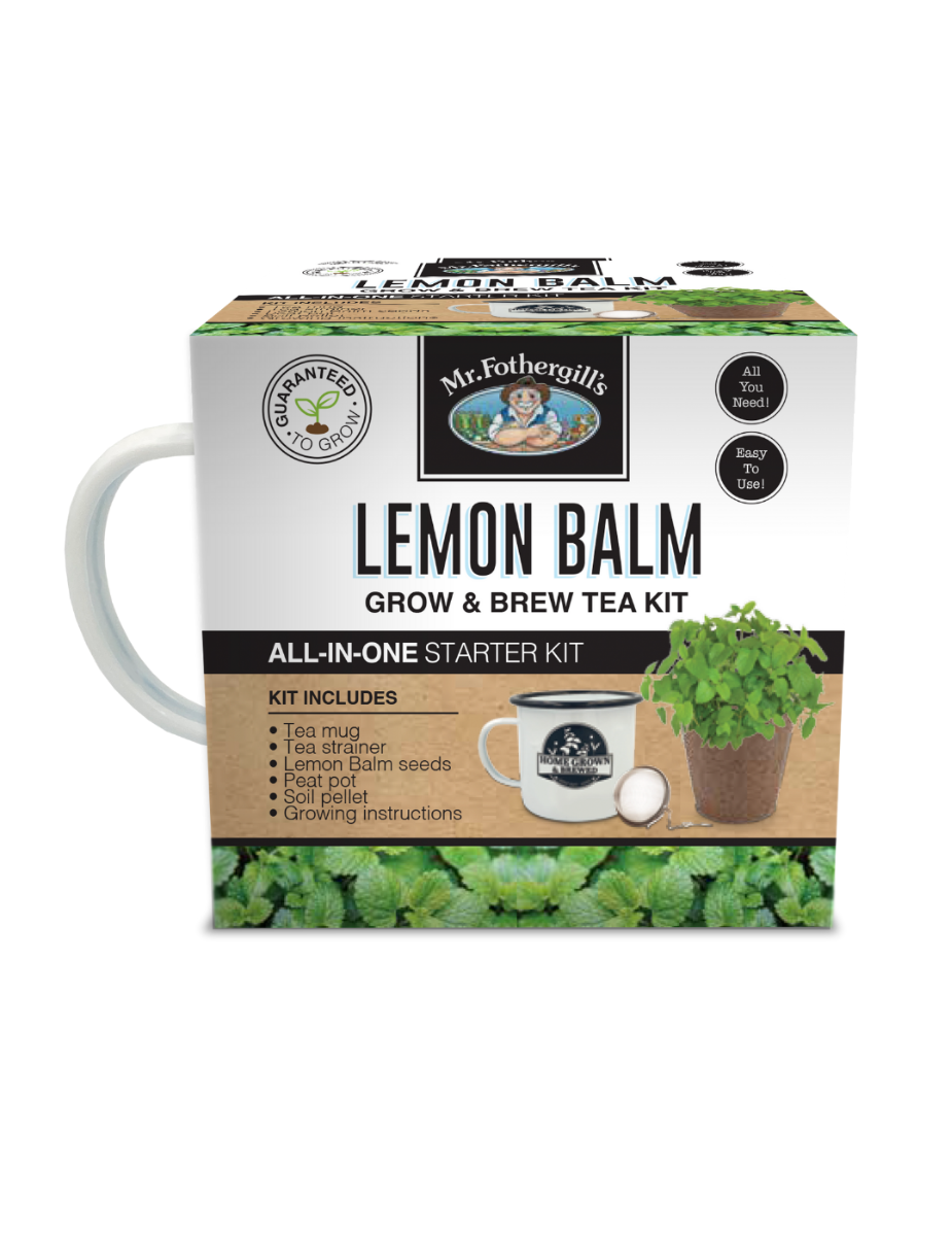 Grow & Brew Tea Kit - Lemon Balm
