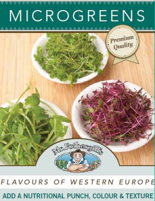 Microgreens Flavours of Western Europe