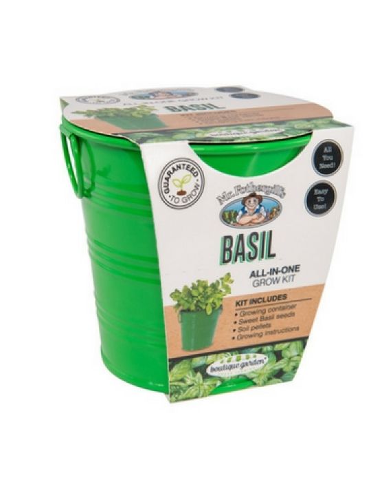 Basil - Round Grow Kit Tin